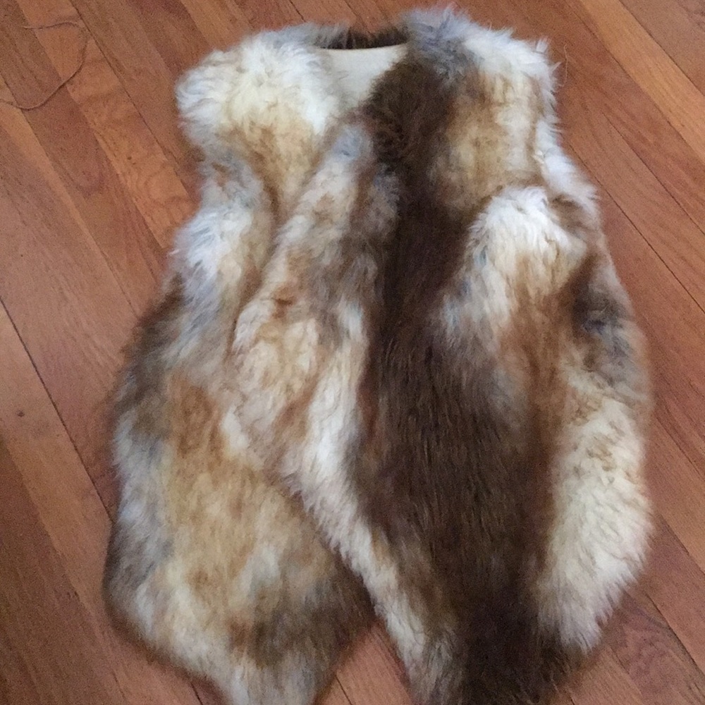 Faux Fur Statement Vest